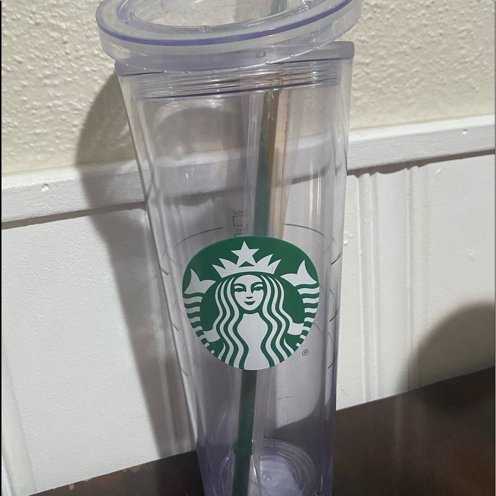 Clear Venti Starbucks Tumbler